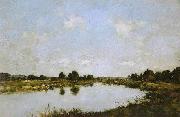 Deauville  O rio morto Eugene Boudin